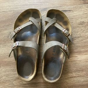 Birkenstock Mayari Stone Sandals